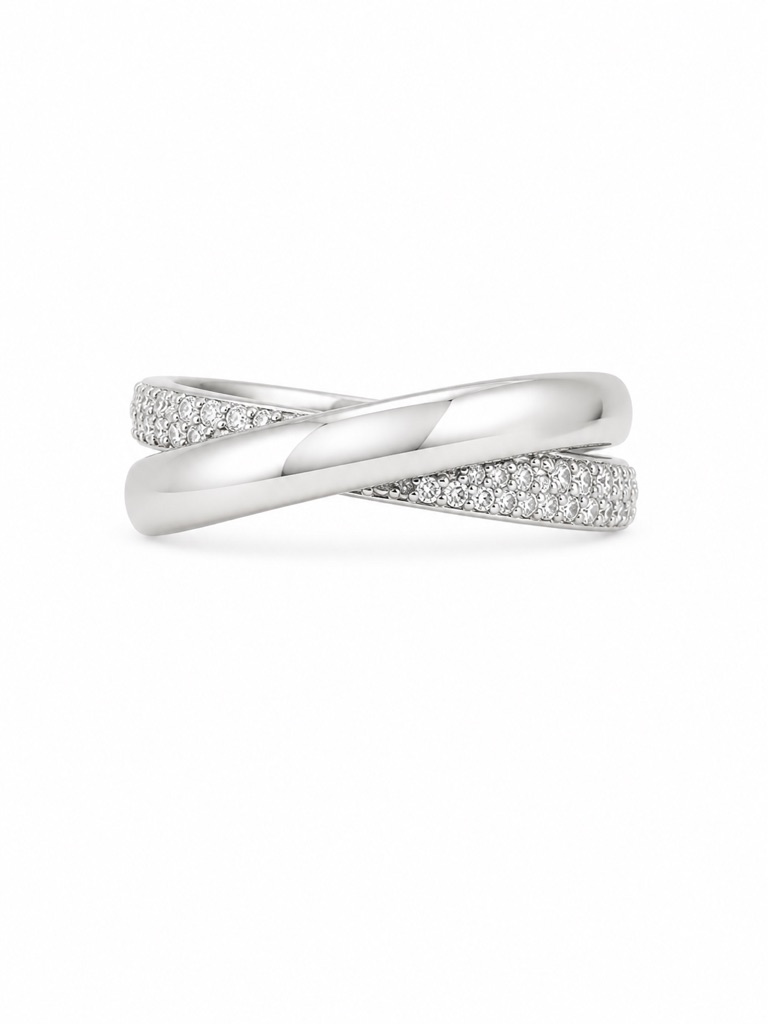 05 Ct Natural Diamond Orbit Ring 05 Ct Natural Diamond Orbit Ring